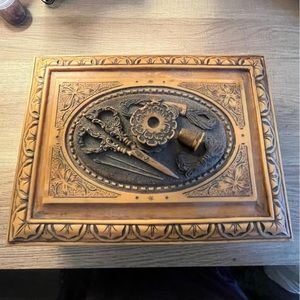 Vintage sewing box